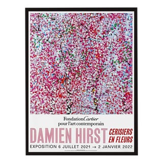 Damien Hirst, Cherry Blossoms, Poster, Framed For Sale