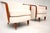 Vintage Swedish Mahogany Chairs, 1950, Set of 2 For Sale - Image 9 of 10