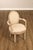 French French Louis XVI Style Pair of Cream Painted Armchairs For Sale - Image 3 of 18