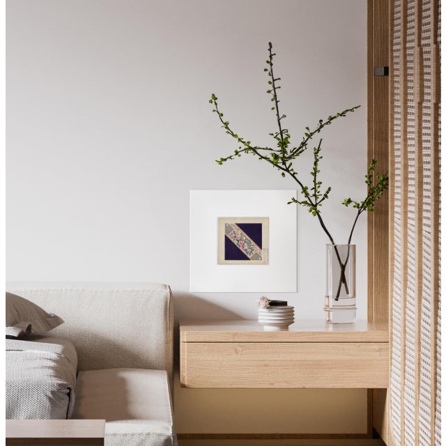 Japanese Japanese Corporate Branding Woodblock Print C. 1920s XXV For Sale - Image 3 of 3