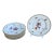 Dresden Hand Painted Mid-Century Dinner Plates - Set of 10 For Sale