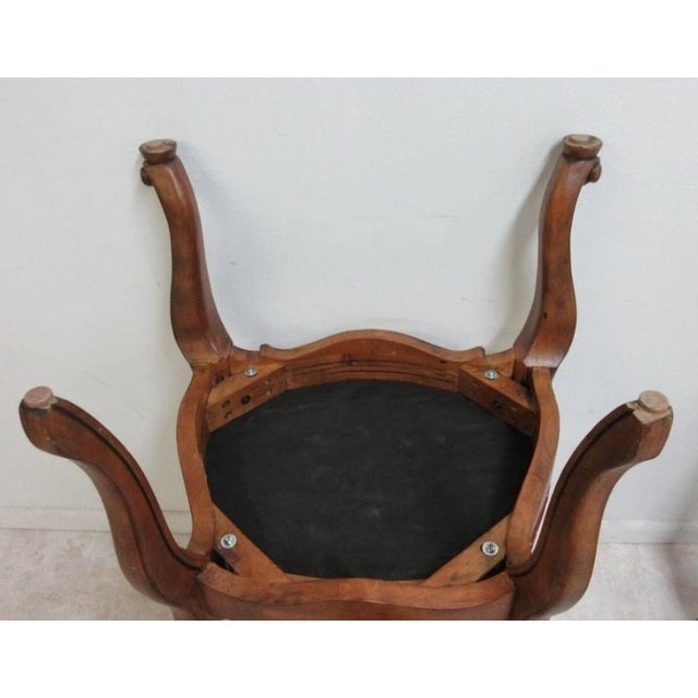 Pair Ethan Allen Tuscany French Country Dining Room Side Chairs C For Sale - Image 9 of 11