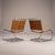 Mid-Century Modern Rare Knoll Mr30/5 Lounge Chairs in Leather by Mies Van Der Rohe for Knoll, Pair, Attributed For Sale - Image 3 of 12