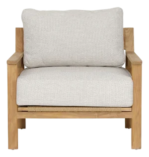 Cruz Outdoor Teak Arm Chair