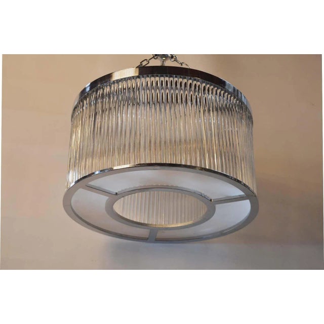 Modern Mid-Century Modern Italian Venini Chandelier. 1970s For Sale - Image 3 of 5