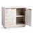 Contemporary White Washed Arrow Side Cabinet For Sale - Image 3 of 7