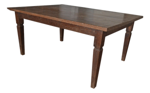 Andrianna Shamaris Vintage Raffles Teak Wood Dining Table