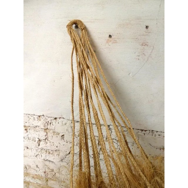 1970s Large Banana Leaf and Sisal Hammock, 1970s For Sale - Image 5 of 6