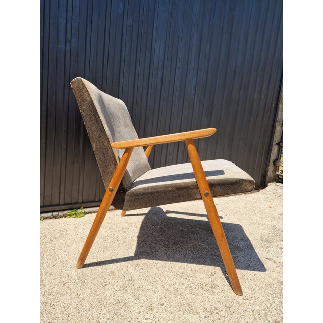 Vintage Scandinavian Armchair, 1960s For Sale - Image 10 of 13