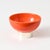 Mid-Century Modern Vintage Orange Ceramic Bowl from Quist, 1970s For Sale - Image 3 of 8