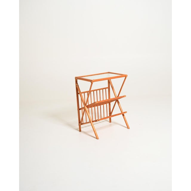 Vintage Scandinavian Magazine Rack, 1960s For Sale - Image 9 of 9