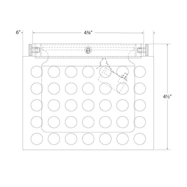 Modern Kelly Wearstler for Visual Comfort Signature Precision Small Square Flush Mount in Polished Nickel with Clouded Glass For Sale - Image 3 of 3