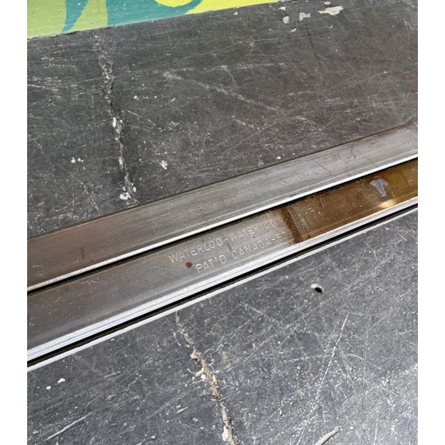 1970s Mid Century Modern Tabago Brutalist Dining Table For Sale - Image 5 of 15