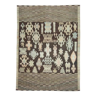Turkish Kilim Oriental Handmade Flatweave 10'5" x 13'11" #18668 For Sale
