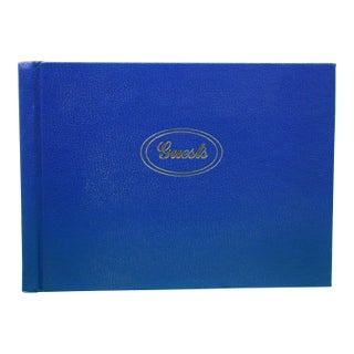Late 20th Century Connaught Guest Book For Sale
