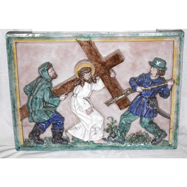 Hugo F Kirsch, Monumental Cross-Wagon, 1952, Clay For Sale - Image 3 of 18