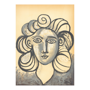 1954 Pablo Picasso Lithograph "Portrait De Françoise Gilot"