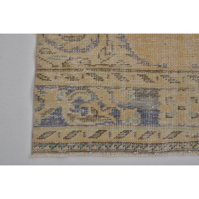 Turkish Antique Turkish Hallway Runner in Soft Earth Tones For Sale - Image 3 of 10