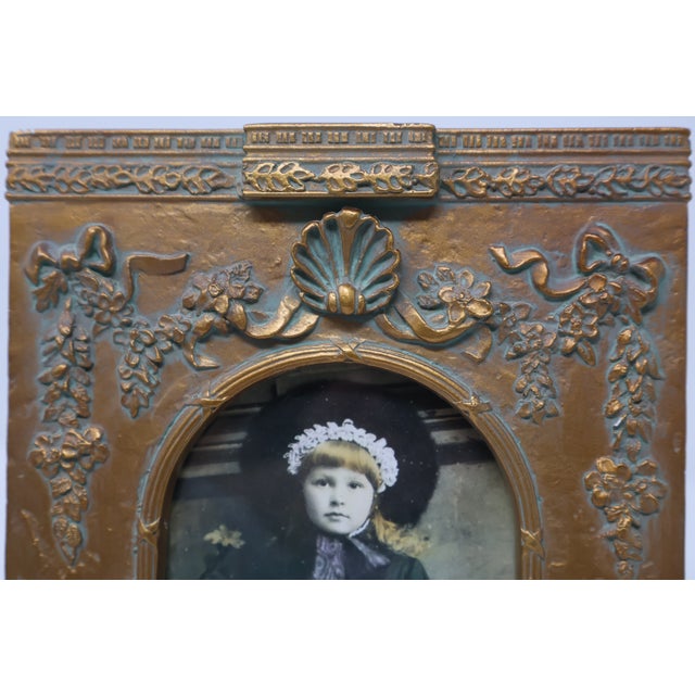 Vintage Terragrafics Louis XVI–Style Antiqued Gold Picture Frames — Set of 3 For Sale - Image 13 of 18