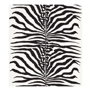 The House of Scalamandré Zebra Fabric, Black