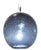 Tempo Solaris Pendant Light from the Boa Lantern Collection in Steel Blue For Sale - Image 4 of 4