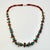 1980s Vintage Boho Chic Baltic Amber & Faux Turquoise Nugget Beaded Necklace - 26” For Sale - Image 4 of 11