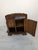 Art Deco Style Oak and Marble Cabinet For Sale - Image 3 of 15