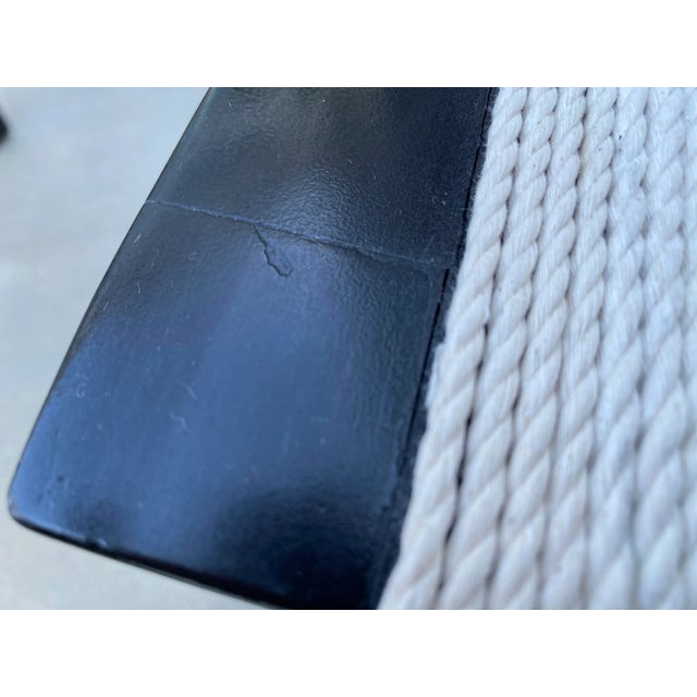 1950’s String Chair by Vkg of Beverly Hills-Set of Four. For Sale - Image 11 of 13