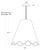 Plastic Regina Andrew Summer Scalloped Rattan Outdoor Pendant, Large For Sale - Image 7 of 8