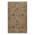 Rug & Kilim’s Spanish European Rug in Beige With Floral Patterns “Bilbao” For Sale