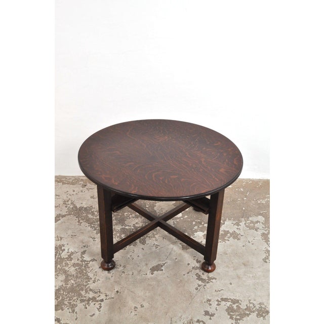 Vintage Oak Coffee Table, 1920s, Set of 5 For Sale - Image 4 of 16