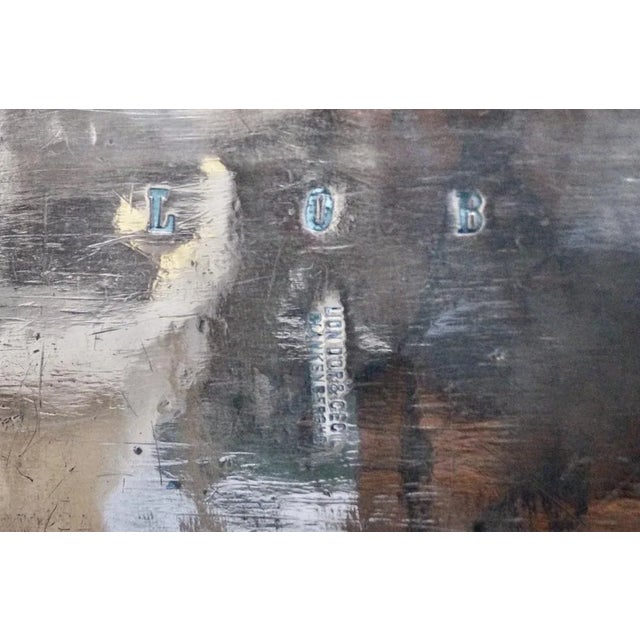 Victorian Copper Braising Pan Brais by Michel Van Neuss, 1901 For Sale - Image 9 of 12