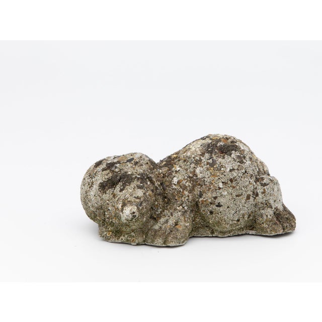 Gray Composite Stone Mole Garden Ornament, English 20th Century For Sale - Image 8 of 8