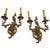 Art Deco French Bronze Wall Sconces With Electrified Candelabra - a Pair For Sale - Image 11 of 11