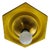 Mid-Century Yellow Ceiling Lamp, Italy, 1970s For Sale