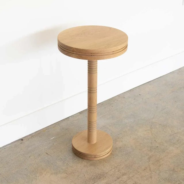 Panoplie Drink Table, Oak For Sale - Image 4 of 9
