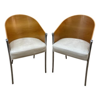 King Costes Armchairs by Philippe Starck, 1990, Set of 2 For Sale