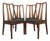 Set of 4 Vintage Nathan Mid Century Modern Dining Chairs For Sale