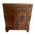 1960s Mid-Century Hand-Carved Asian Flip Top Bar Cabinet For Sale