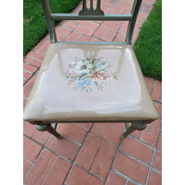 American 1920s Berkey and Gay Small Bedroom Chair For Sale - Image 3 of 4