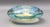 Light Green Elin Isaksson United Kingdom 1999 Signed Iridescent Art Glass Paperweight For Sale - Image 8 of 9