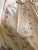 Vintage Cretan Hand Embroidered Cross Stitch Floral Tablecloth Tan- Ecru Autumnal Linen For Sale - Image 4 of 12