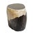 Black Vintage Petrified Wood Stump Side Table For Sale - Image 8 of 8