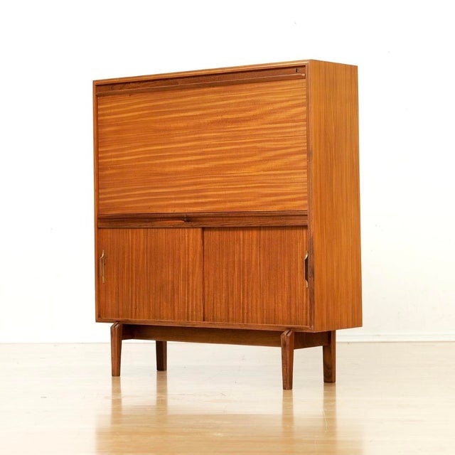 1960s 1960s Small Mid Century 'Multi-Width' Secretary Desk by Beaver & Tapley For Sale - Image 5 of 12