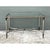 Late 20th Century Vintage Rectangular Metal and Glass Table After Maison Jansen For Sale - Image 5 of 13