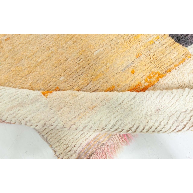 Modern Moroccan Hand-Knotted Wool Rug by Doris Leslie Blau Size: 7'0" × 9'4" (213 × 284 cm) A stunning example of...
