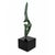 A striking original work by acclaimed Mexican artist Leonardo Nierman, this abstract bronze sculpture is a testament to...