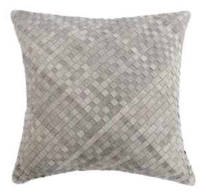Pasargad Home Cowhide Decorative Throw Pillow, 18" X 18"