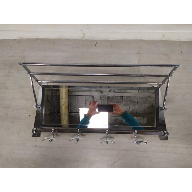 Art Deco Chrome Coat Rack, 1930s For Sale - Image 4 of 16