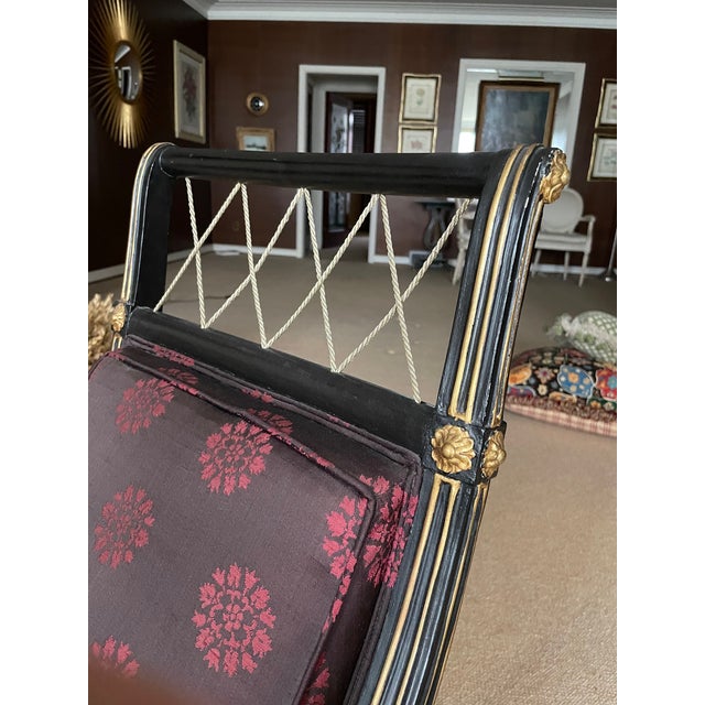 French Empire Style Occasional Chair by Brunovan Inc. For Sale - Image 17 of 18